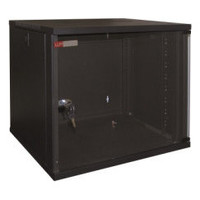 WP WALL MOUNT RACK 19" RWA SERIES 6U WXDXH: 540X600X310 MM, BLACK RAL 9005 (Espera 4 dias)