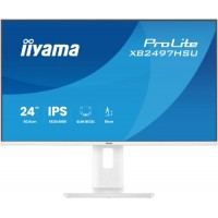 MONITOR IIYAMA PANTALLA PARA PC 60,5 CM (23,8") 1920 X 1080 PIXELES FULL HD LED PANEL IPS COLOR BLANCO AJUSTABLE HDMI DISPLAYPORT USB (Espera 4 dias)