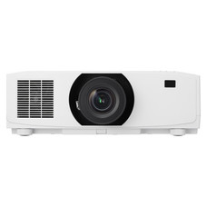 SHARP PV/V-SERIES PROJECTOR MODEL XP-V801U-W, INSTALLATION PROJECTOR, WUXGA, 8000LM, LCD, LASER LIGHT SOURCE, WHITE CABINET(XPV801U-W) (Espera 4 dias)