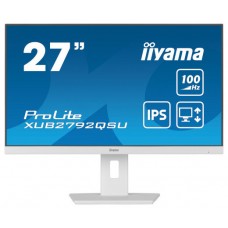 iiyama ProLite XUB2792QSU-W6 pantalla para PC 68,6 cm (27") 2560 x 1440 Pixeles Wide Quad HD LED Blanco (Espera 4 dias)