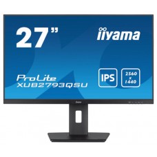 IIYAMA PANTALLA 27" IPS WQHD CON SOPORTE AJUSTABLE EN ALTURA Y FRECUENCIA DE ACTUALIZACIÓN DE 100HZ (Espera 4 dias)