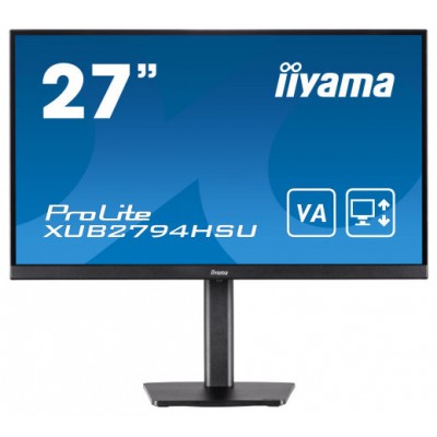 iiyama ProLite XUB2794HSU-B1 pantalla para PC 68,6 cm (27") 1920 x 1080 Pixeles Full HD LCD Negro (Espera 4 dias)
