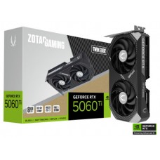 VGA ZOTAC RTX 5060 TI 8GB TWIN EDGE,NV,RTX5060TI,8GB,GDDR7,128BIT,1HDMI+3DP,2 VENTILADORES (ZT-B50610E-10M) (Espera 4 dias)